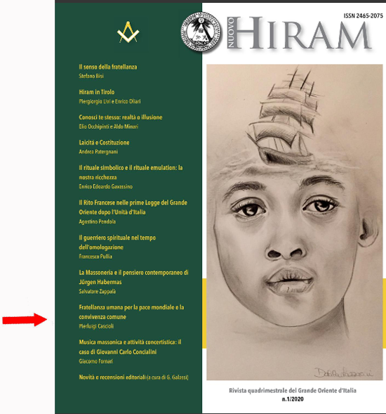 Hiram, magazine of Grand Orient of Italy